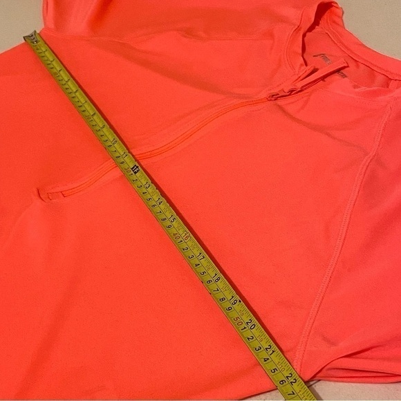 Free Country Shirt Women’s Long Sleeve 1/4 Zip Lightweight Peach Size XXL (18) - Picture 9 of 10